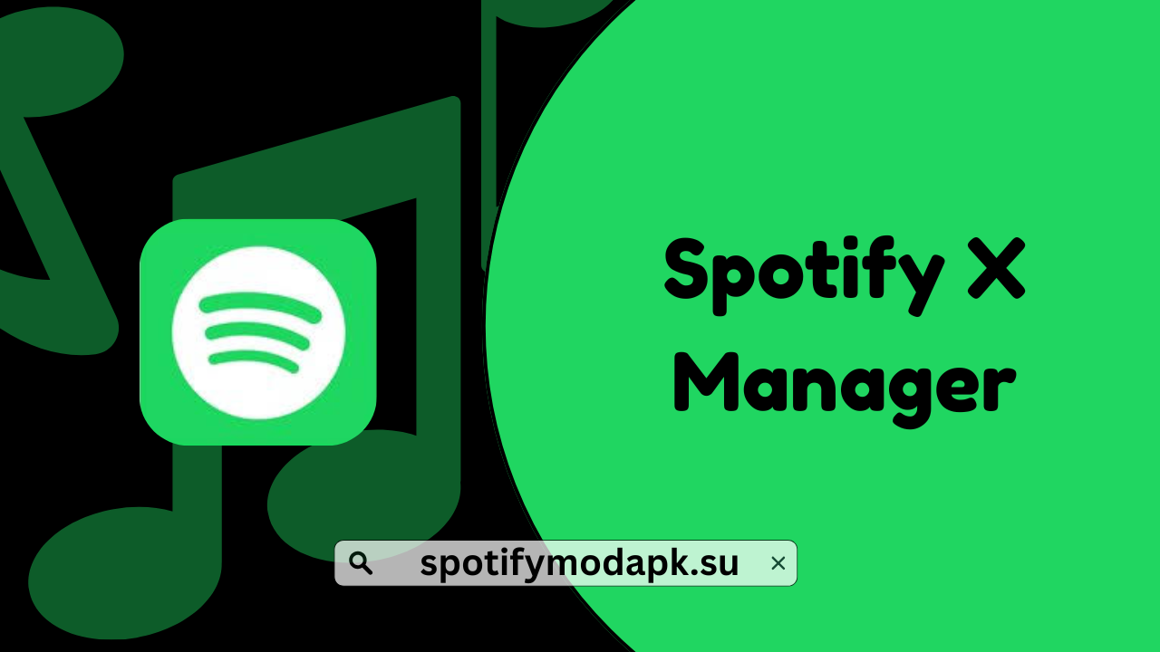 Spotify X Manager